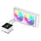 Фото - Система водяного охлаждения GameMax Glacier 240 LCD White | click.ua