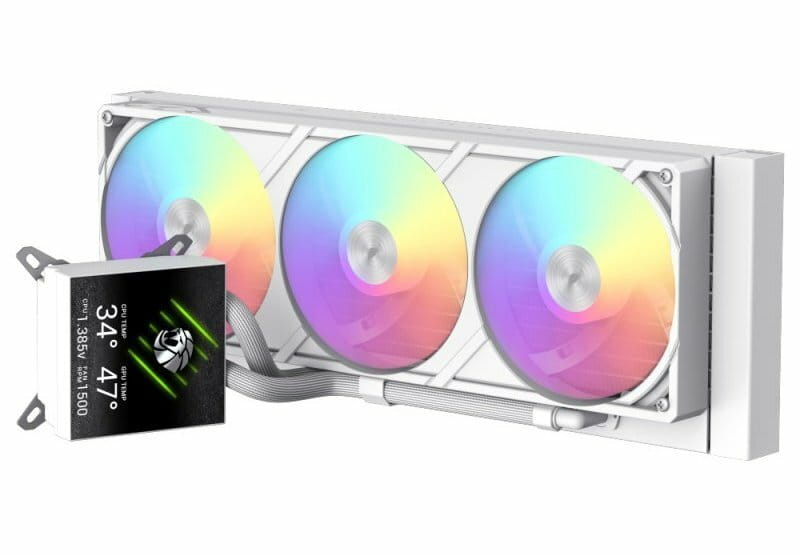 Система водяного охлаждения GameMax Glacier 360 LCD White