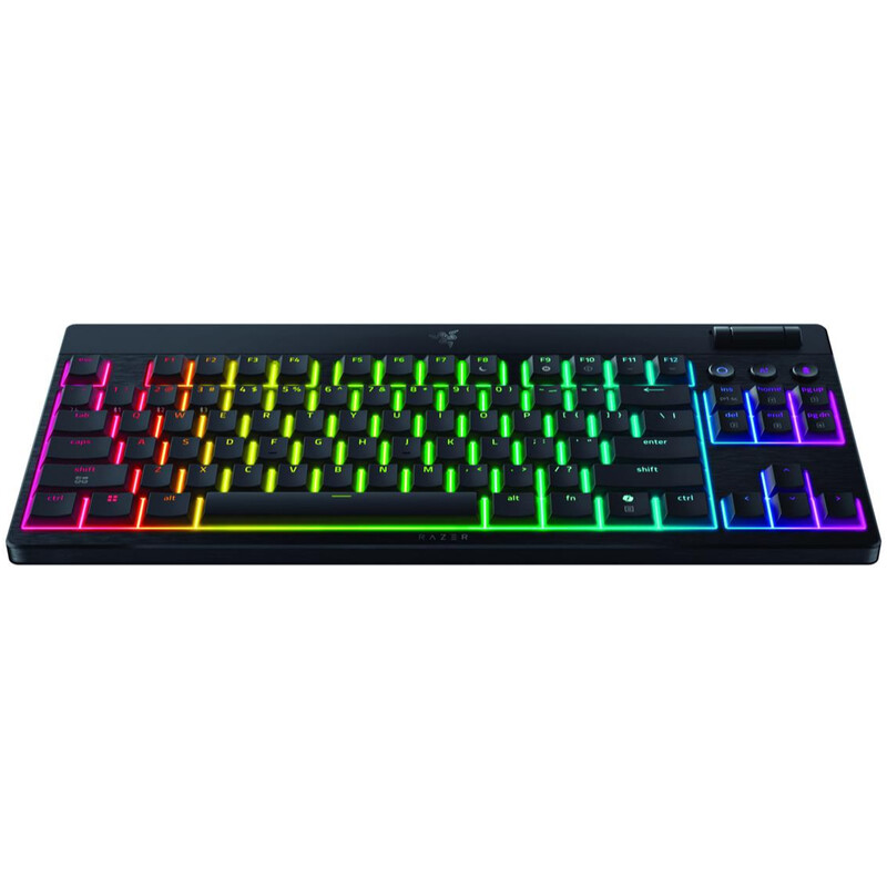 Клавіатура бездротова Razer BlackWidow V4 Low-Profile TKL Orange switch (RZ03-05450700-R3M1)