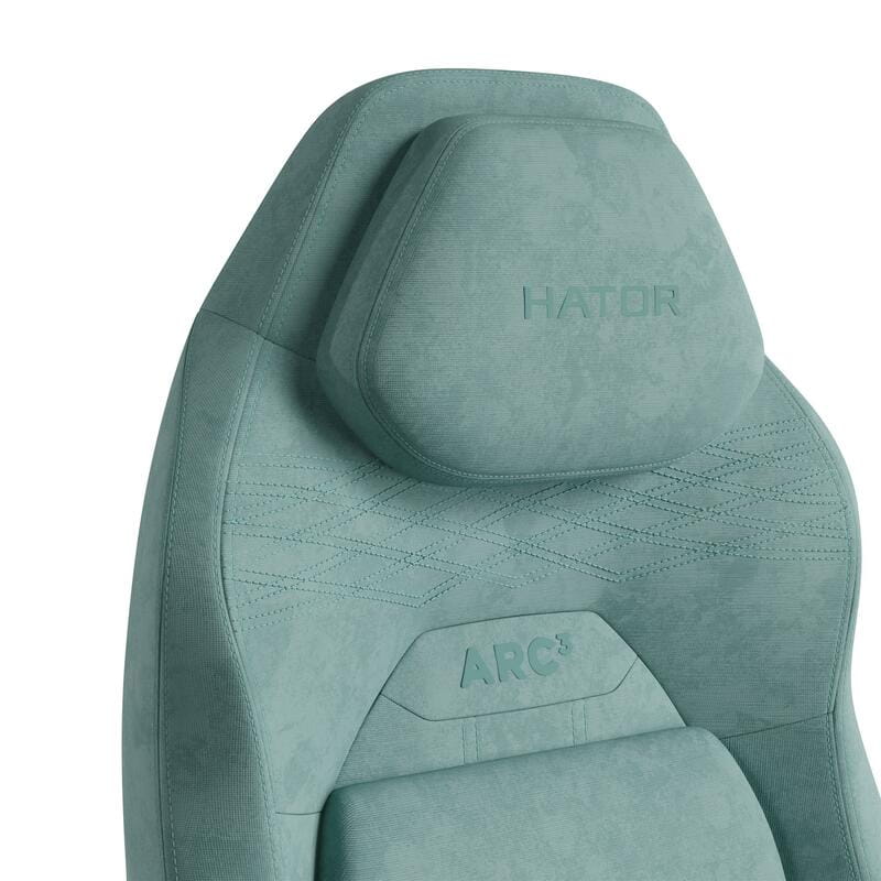 Кресло для геймеров Hator Arc 3 L Velour Turquoise (HTC3443L)