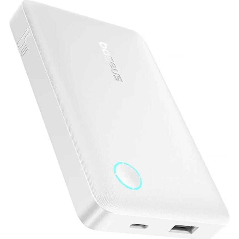 Универсальная мобильная батарея Baseus EnerFill 10000mAh, 15W White (P1008210C213-00)