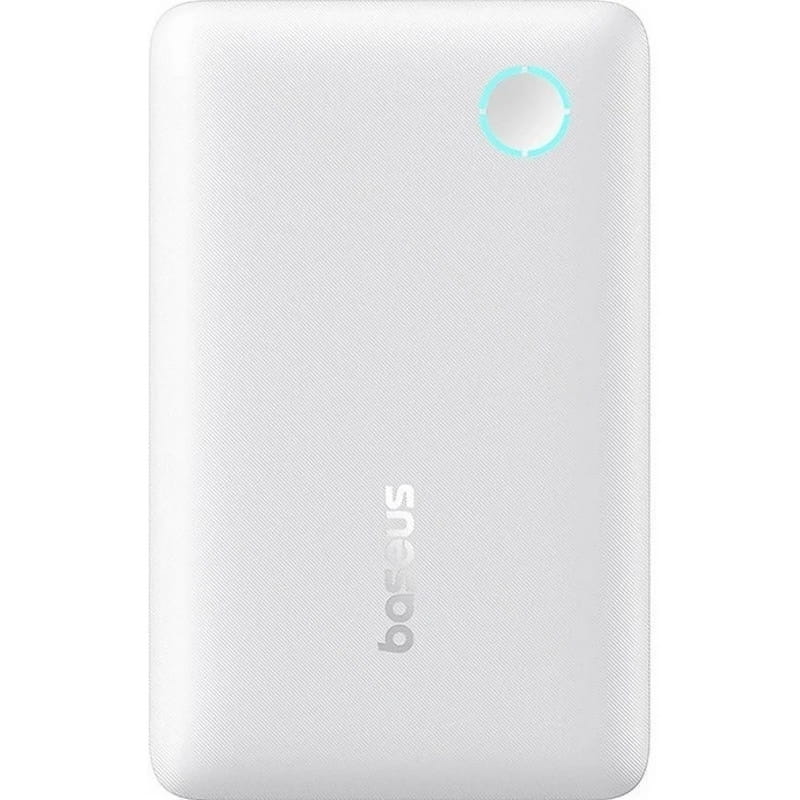 Универсальная мобильная батарея Baseus EnerFill 10000mAh, 15W White (P1008210C213-00)