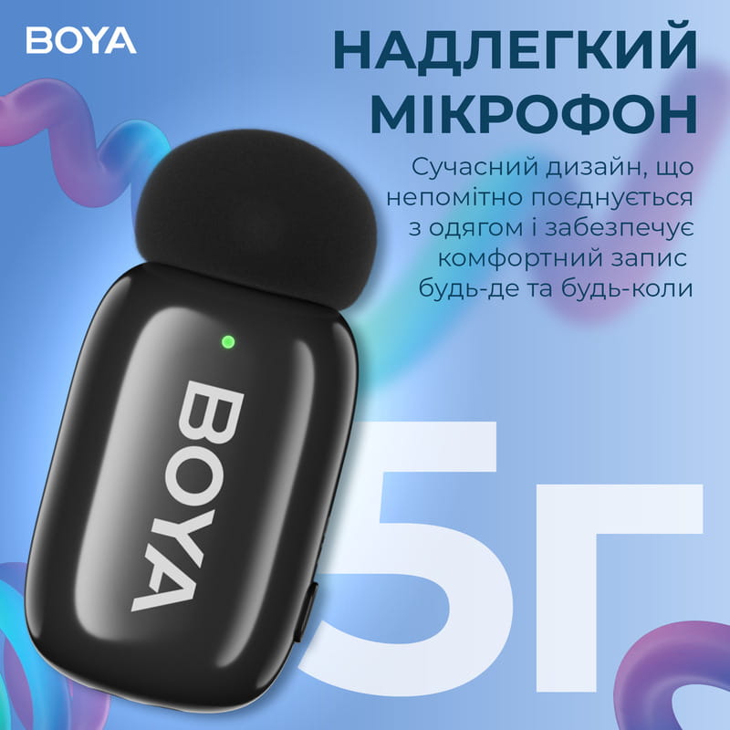 Мікрофон BOYA mini-23 Type-C Black