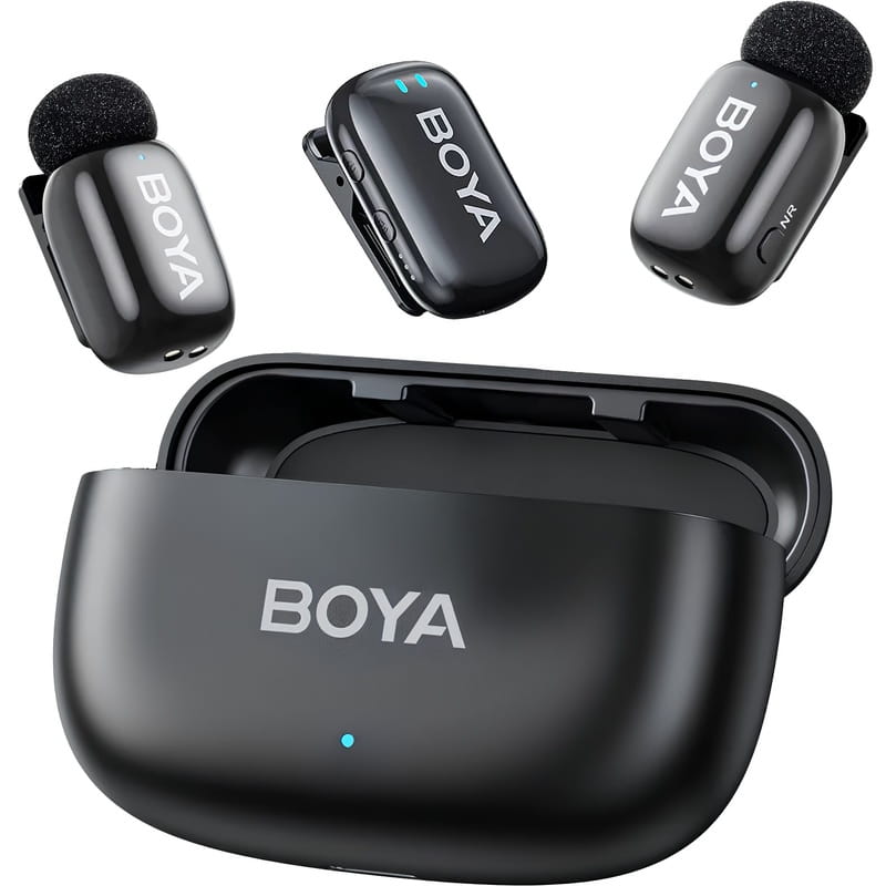 Микрофон BOYA mini-18 TRS for camera Black
