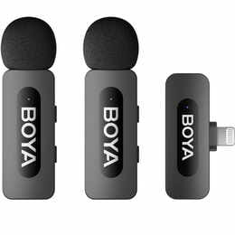 Микрофон BOYA BY-V2 Lightning Black