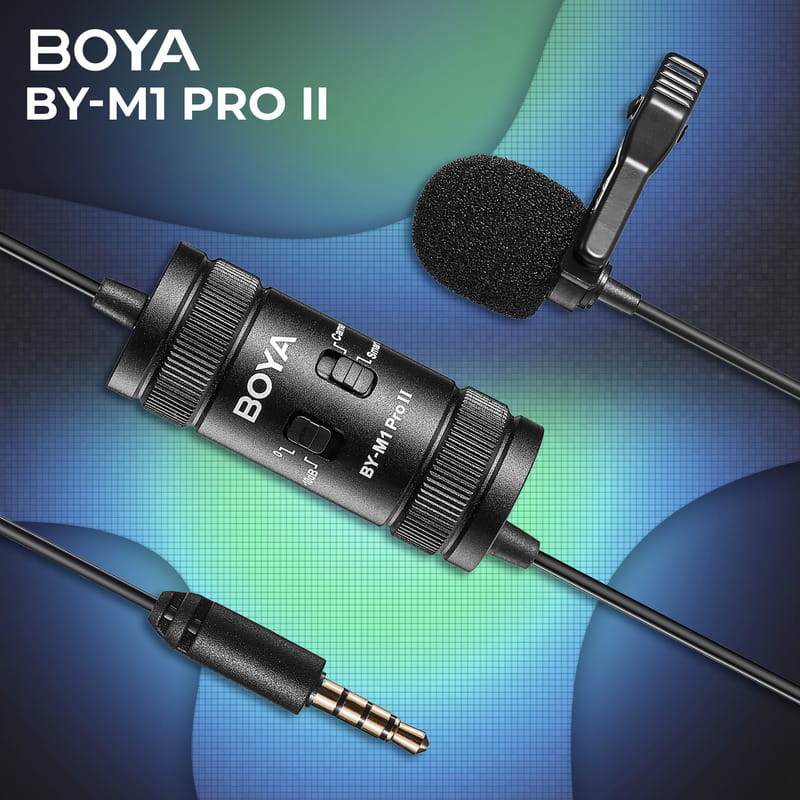 Мікрофон BOYA BY-M1 Pro II Black