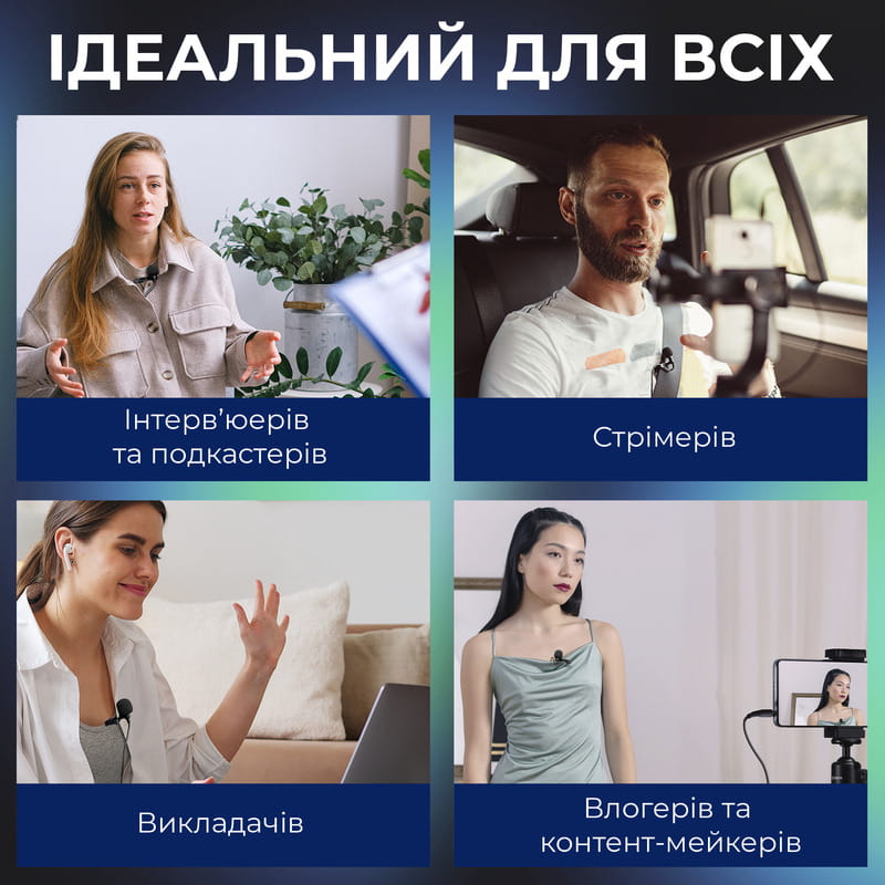 Мікрофон BOYA BY-M1 Pro II Black