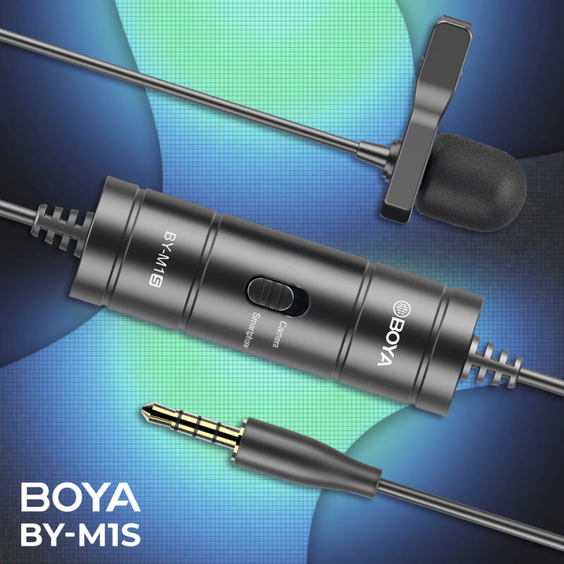 Микрофон BOYA BY-M1S Black