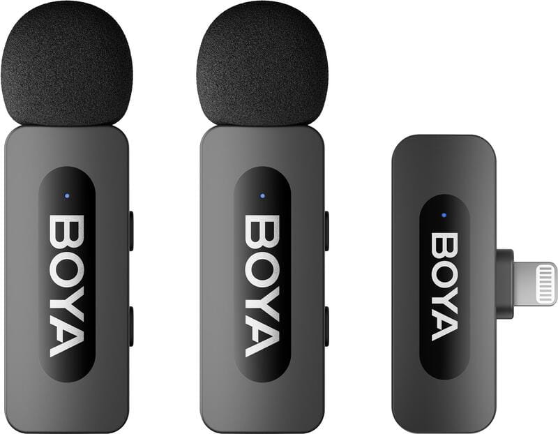 Мікрофон BOYA BY-V3 Lightning Black