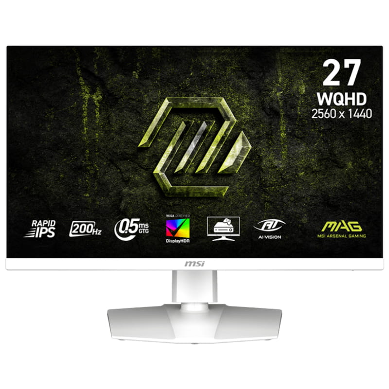 Монітор MSI 27" MAG 274QRFW E20 IPS White 200Hz