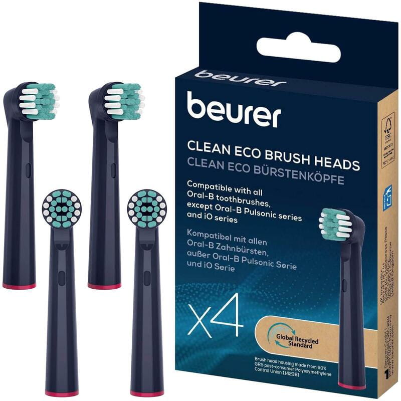 Насадка для зубної щітки Beurer TB 15/30/50 Clean 4 шт GP