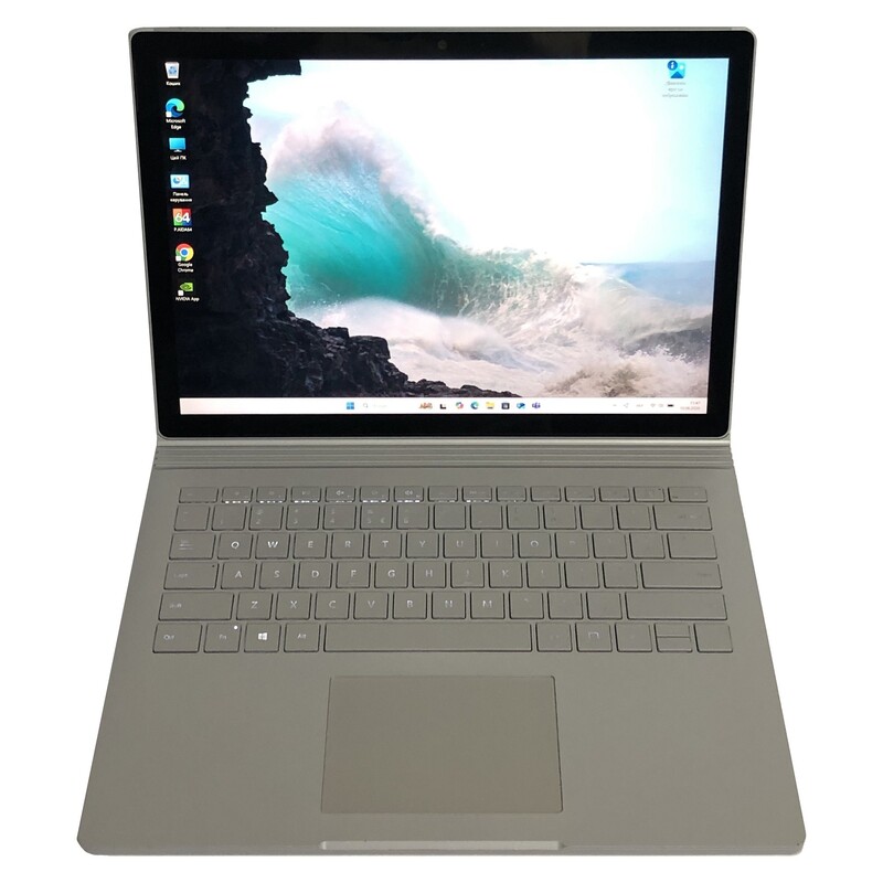 Ноутбук Microsoft Surface Book 2 1769 / 13.5" (3000x2000) IPS Touch / i7-8650U / 8GB / 512GB SSD / nVidia GTX 1050 2GB / Win11Pro / Backlight - Б/у