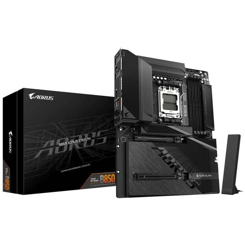 Материнська плата Gigabyte B850 Aorus Stealth Socket AM5