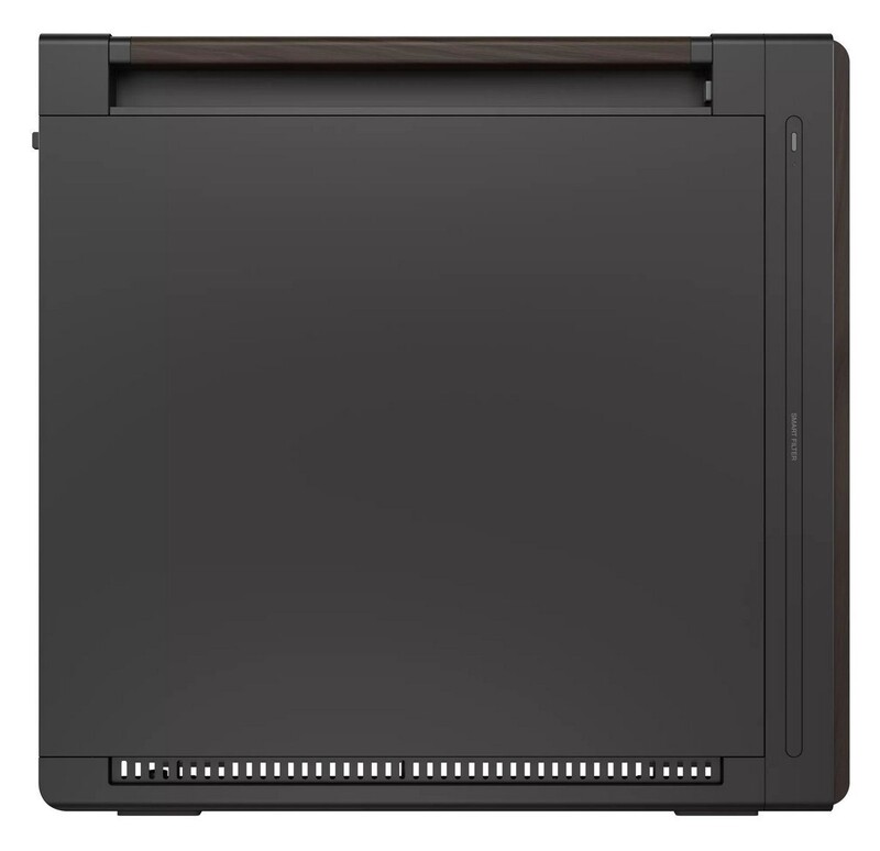 Корпус Asus ProArt PA602 Walnut Wood Metal Panel Modern Black (90DC00J0-B09040)