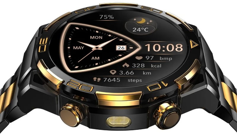 Cмарт-годинник Blackview W90 Pro Black (6931548325796)