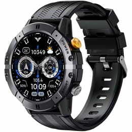 Смарт-годинник Oukitel BT15 Black (6941749851031)