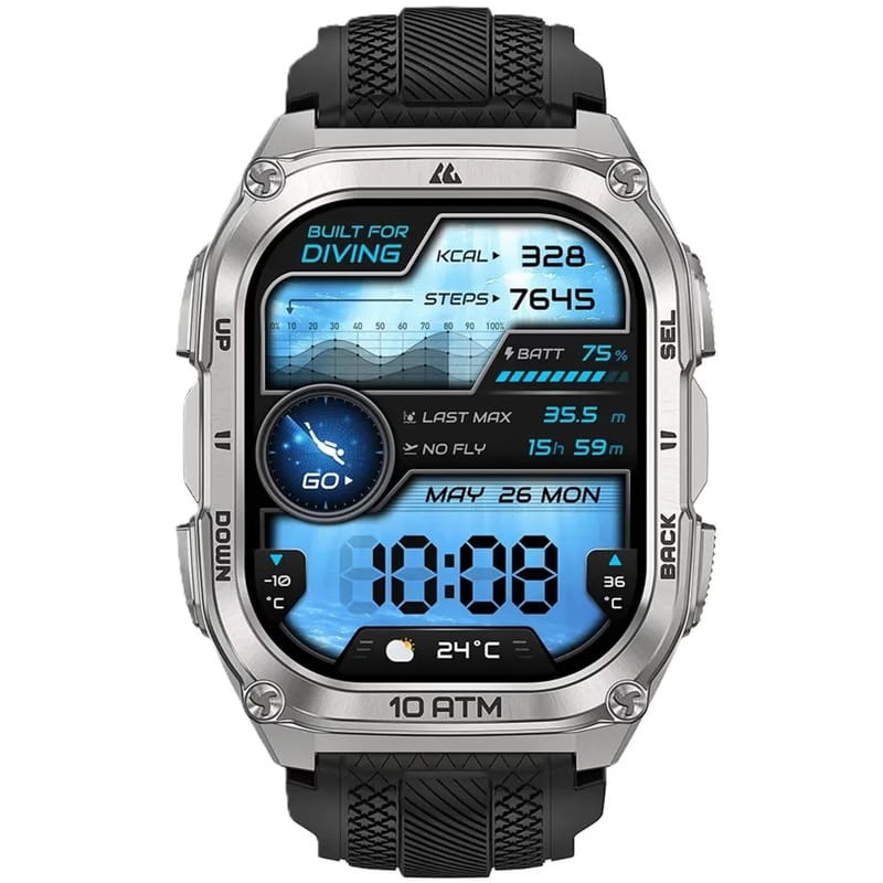 Смарт-часы Kospet Tank M4 Silver