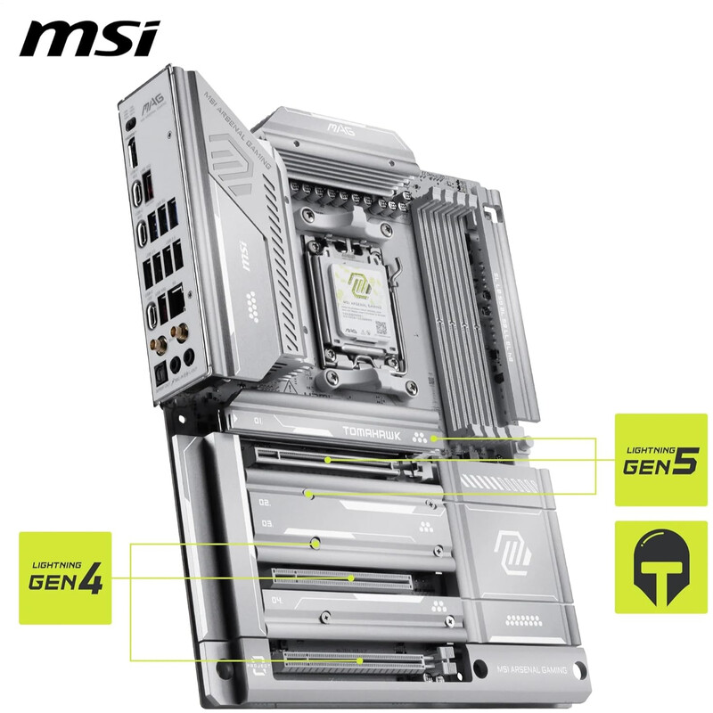 Материнская плата MSI MAG X870E Tomahawk Max WiFi PZ Socket AM5