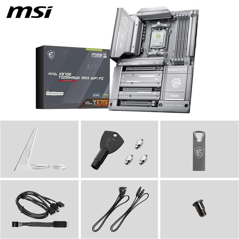 Материнская плата MSI MAG X870E Tomahawk Max WiFi PZ Socket AM5