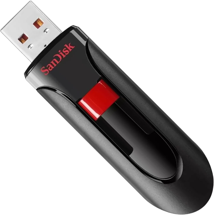 Флеш-накопитель USB 128GB SanDisk Cruzer Glide (SDCZ60-128G-B35)