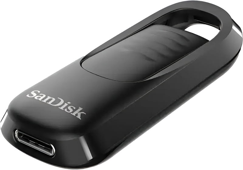 Флеш-накопичувач  USB 128GB SanDisk Ultra Slider (SDCZ480-128G-G46)