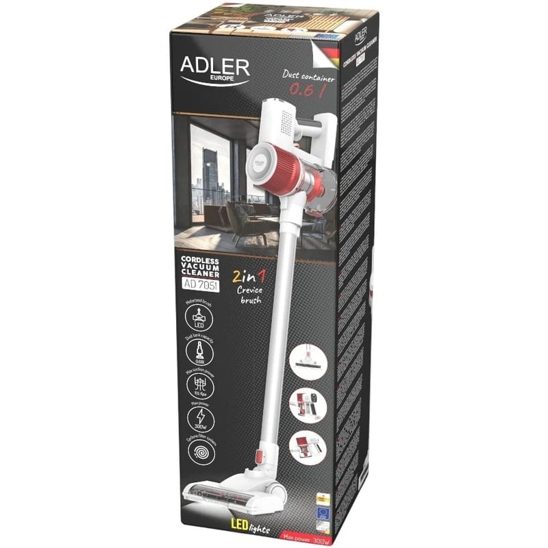 Аккумуляторный пылесос Adler AD 7051