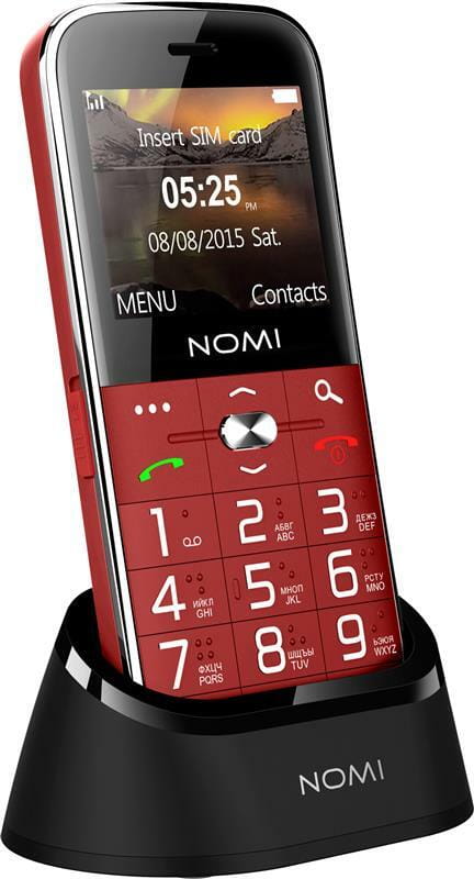 Мобильный телефон Nomi i220 Dual Sim Red