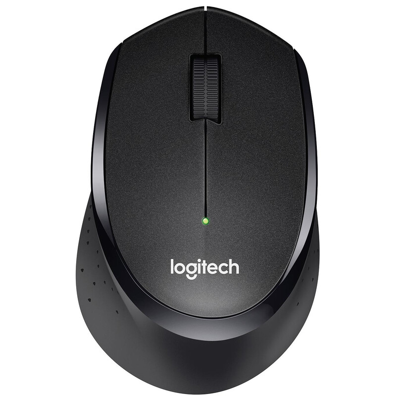 Мышь беспроводная Logitech B330 Silent Plus Black (910-004913)