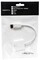Фото - Адаптер PowerPlant (KD00AS1236) DisplayPort-HDMI, 0.15м, White | click.ua