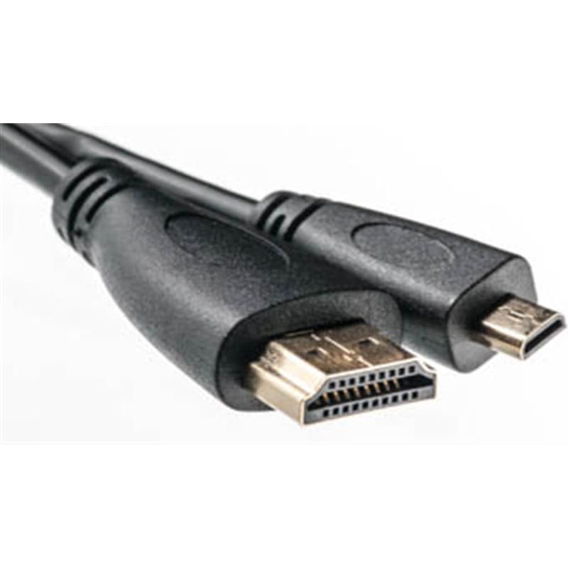 Кабель PowerPlant (KD00AS1241) HDMI-microHDMI v1.3, 0.5м, Black