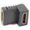 Фото - Перехідник PowerPlant (KD00AS1305) HDMI(AF)-HDMI(AF), кутовий, Black | click.ua