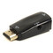 Фото - Адаптер PowerPlant (CA910267) HDMI-VGA+Audio с аудио кабелем 0.5м, Black | click.ua