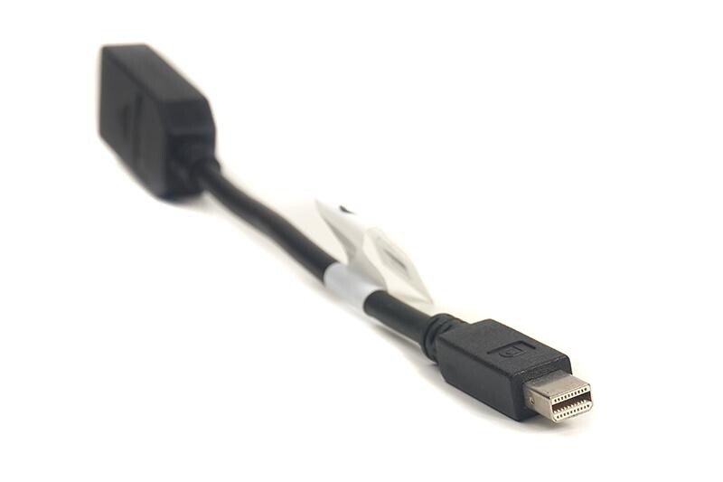 Адаптер PowerPlant (CA910472) miniDisplayPort(Thunderbolt)-DisplayPort, Black