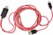 Фото - Кабель PowerPlant (CA910861) microUSB-HDMI+USB, 2м, Red | click.ua