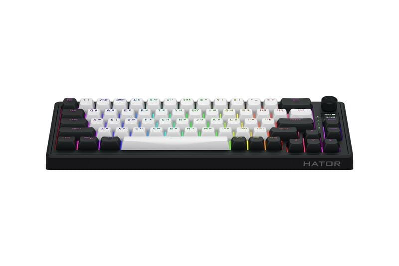 Клавиатура беспроводная Hator Skyfall 65 MAG Ultima 8K Wireless Black/White (HTK3860UA)