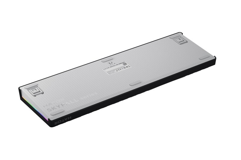 Клавіатура бездротова Hator Skyfall 100 Wireless Black/White (HTK3100UA)