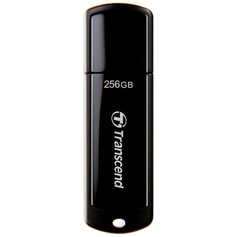 Флеш-накопитель USB3.1 256GB Transcend JetFlash 700 Black (TS256GJF700)