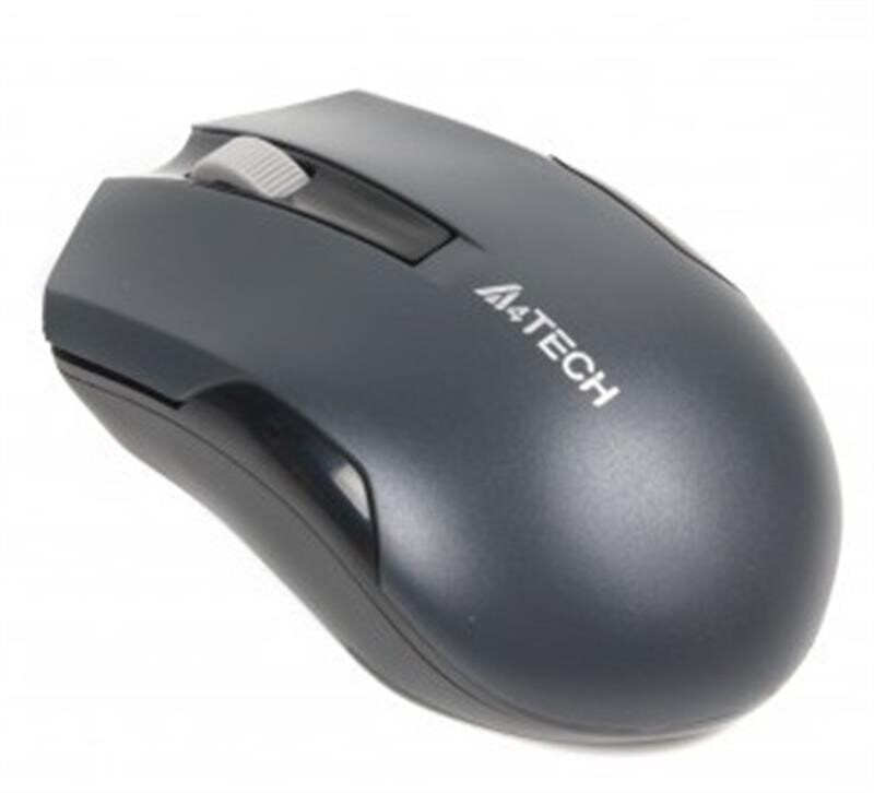 Мишка бездротова A4Tech G3-200N Grey USB V-Track