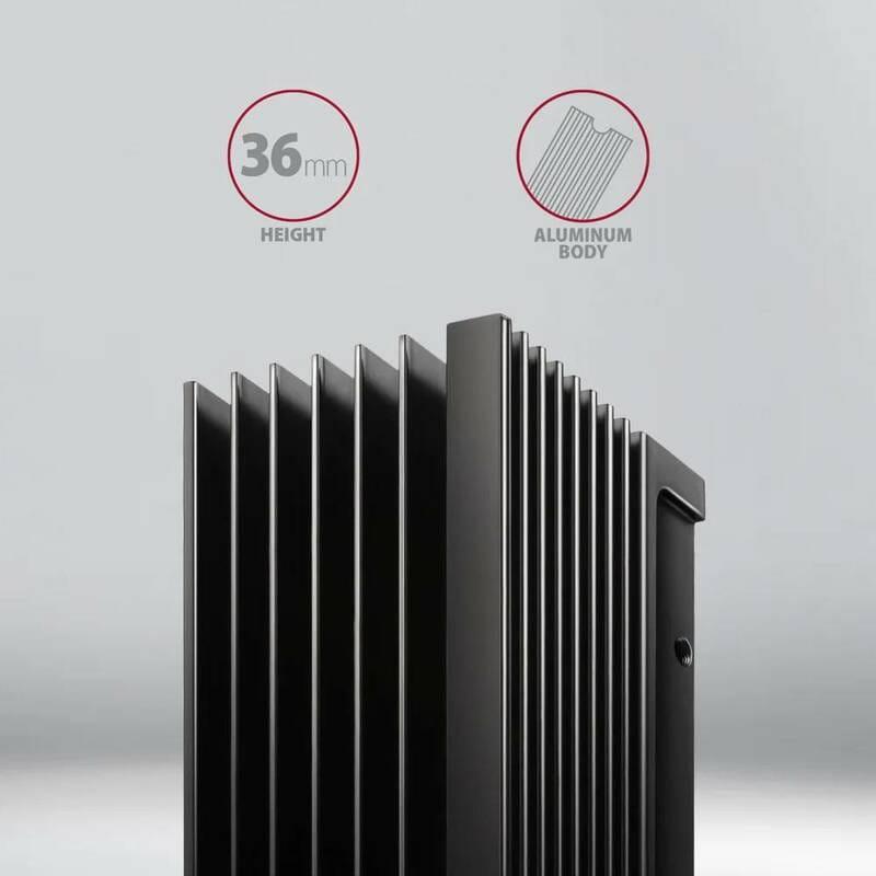 Радиатор охлаждения для SSD Axagon M2 Black (CLR-M2XL)