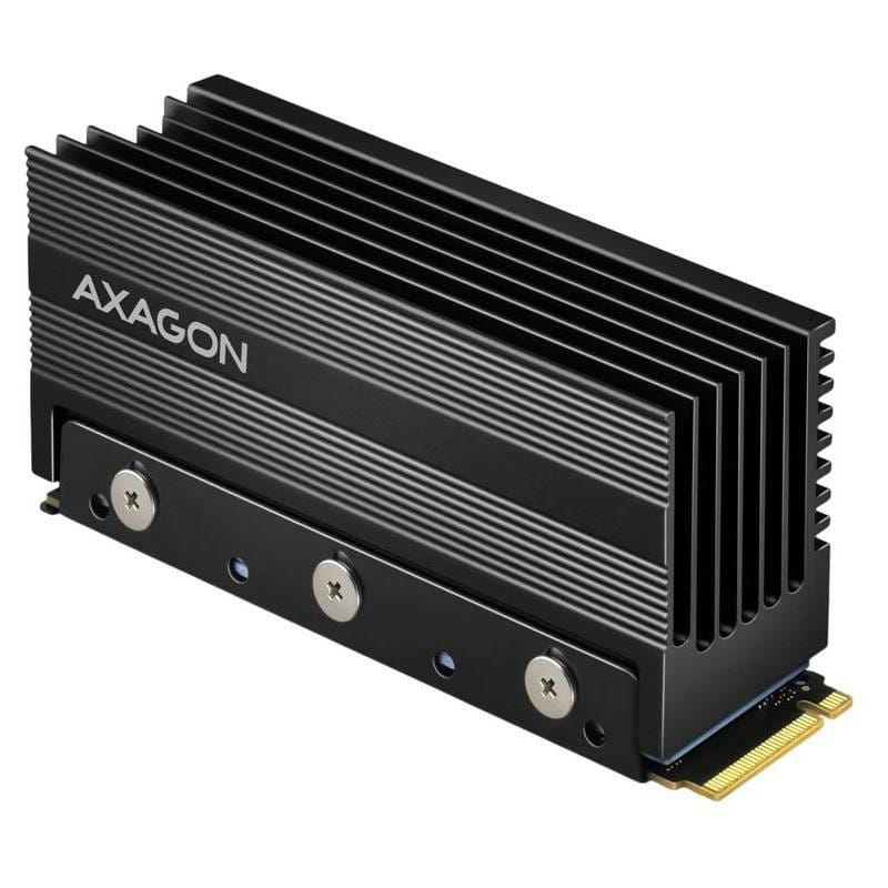 Радиатор охлаждения для SSD Axagon M2 Black (CLR-M2XL)