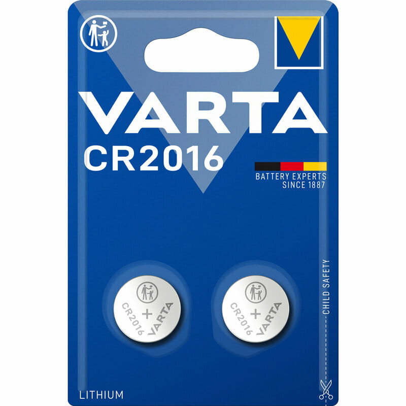 Батарейка Varta Lithium CR2016 BL 2шт