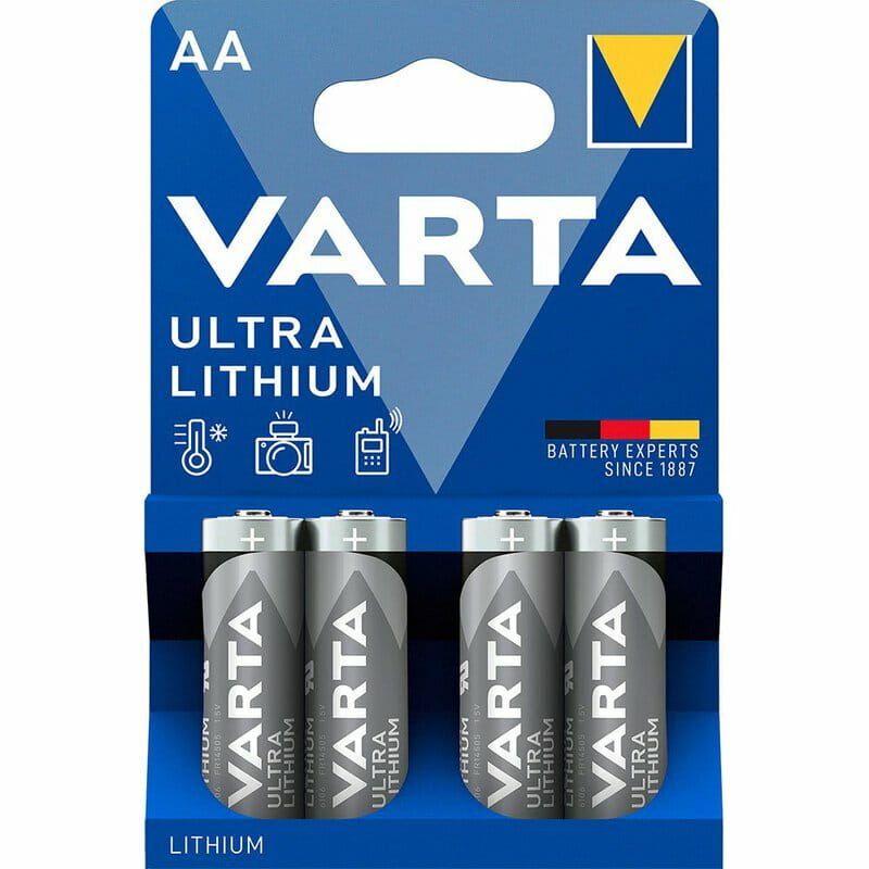 Батарейка Varta Ultra Lithium (6106) AA BL 4шт