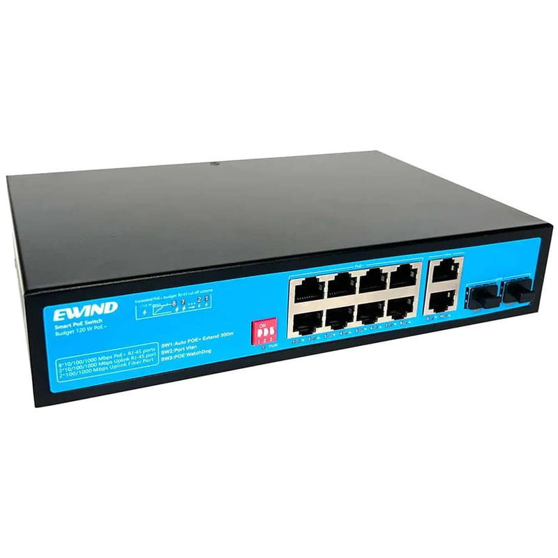 Комутатор Ewind EW-S1912CG-AP PoE