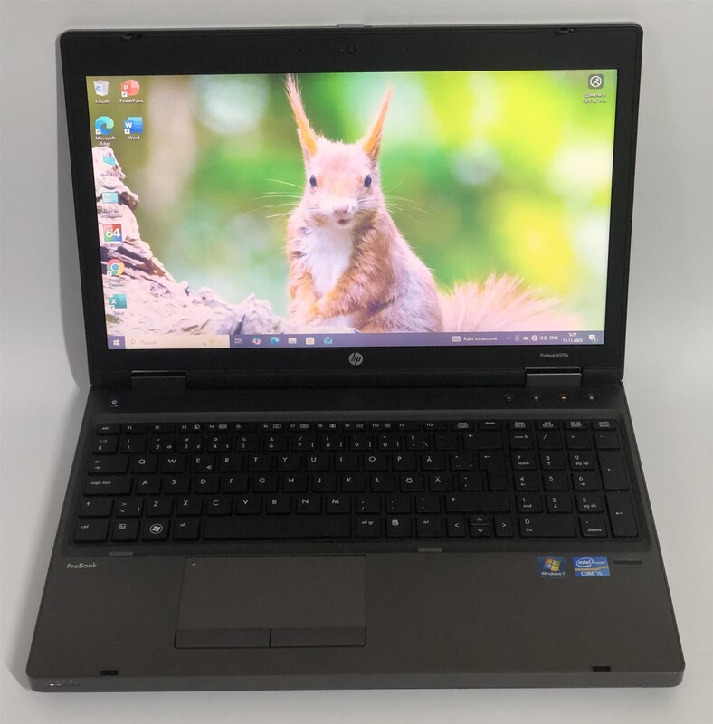 Ноутбук HP ProBook 6570b / 15.6" (1600x900) / i5-3210M / 8GB / 320GB HDD / Win10Pro - Б/у