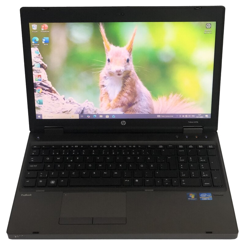 Ноутбук HP ProBook 6570b / 15.6" (1600x900) / i5-3210M / 8GB / 320GB HDD / Win10Pro - Б/у