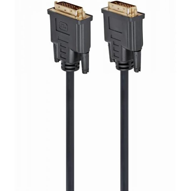 Кабель Cablexpert DVI - DVI (M/M), Dual link, 3 м, черный (CC-DVI2-BK-10)