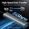 Фото - USB-хаб Vention USB 3.2 Type-C - USB3.2х4/Type-C Silver (TGZHB) | click.ua