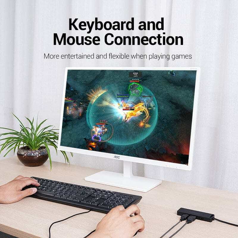 USB-хаб Vention CHMBB 4 ports Black