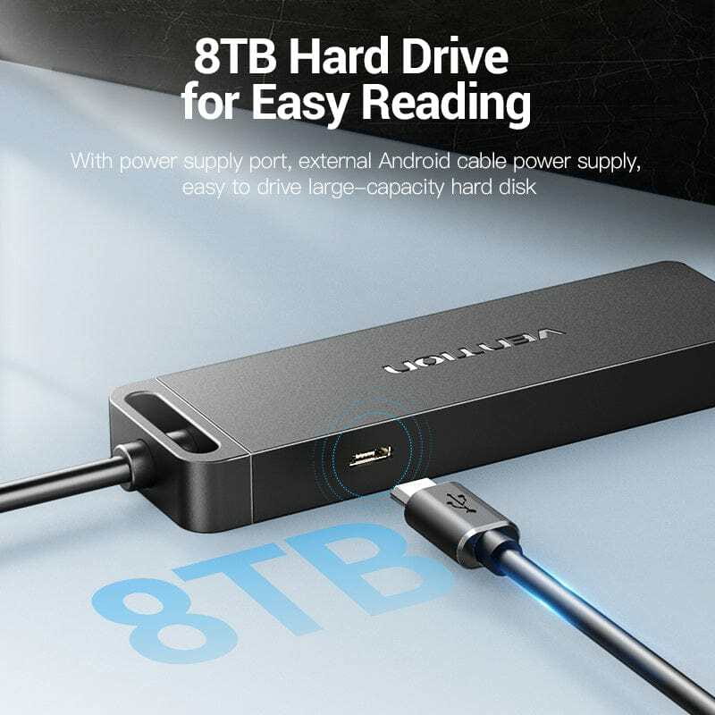 USB-хаб Vention CHMBB 4 ports Black
