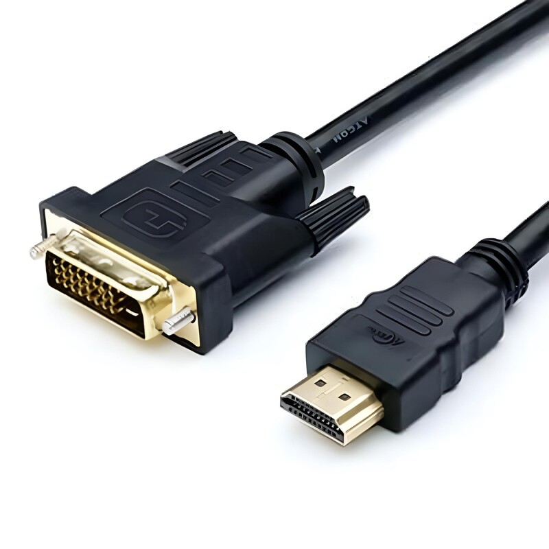 Кабель Atcom DVI - HDMI 3 м 2 ferite (3810)